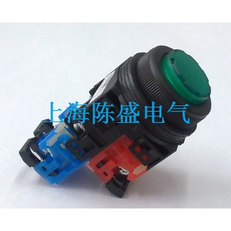 。30mm AR30-EOL-11 高头凸头带灯自复 一开一闭 按钮开关