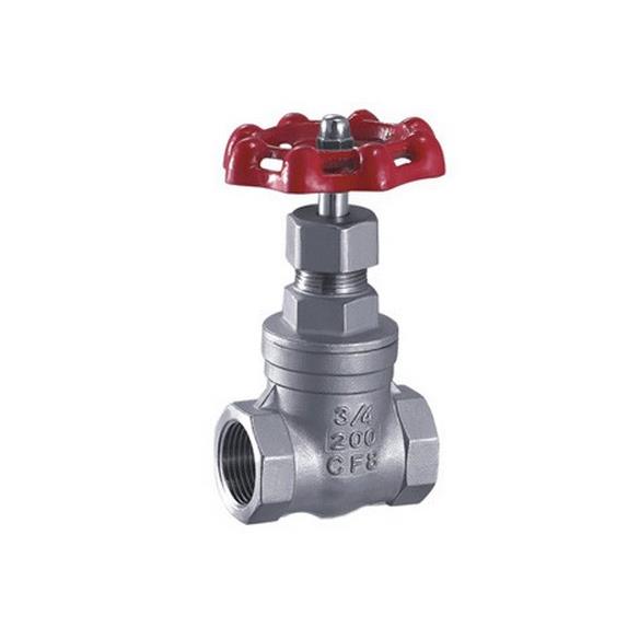 Z15W-16P 304不锈钢丝口闸阀 内螺纹闸阀 丝扣闸阀DN15 DN20 DN25