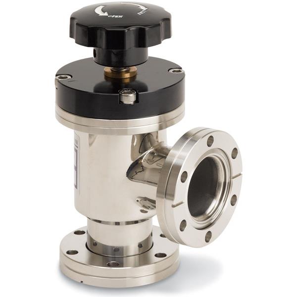 GD型真空角阀 高真空挡板阀 活套法兰真空挡板阀DN16 DN25 DN40