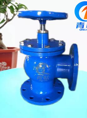 PJ41X-10 SD44X-10手动快速排泥阀法兰角式池底排泥阀DN80100 150