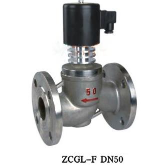 ZCG带散热片高温铸钢法兰电磁阀导热油 蒸汽电磁阀 DN15 20 25 32