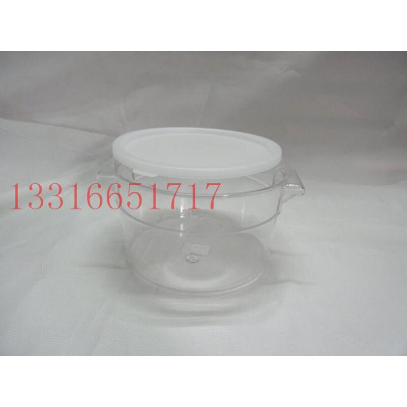 。10L 透明储物桶 储水桶 密封桶 食品级 PC 料(聚碳酸酯)耐腐蚀