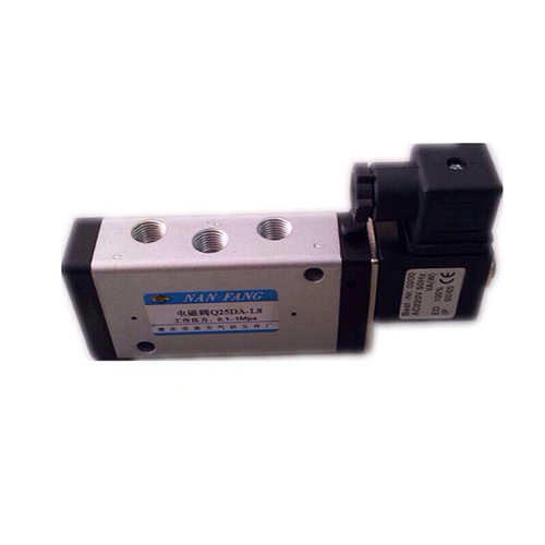 。肇庆品牌电磁阀/两位五通单电控换向阀/Q25DA-L8/L12 220V24V