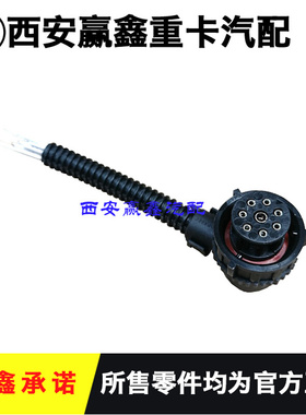 。适用于陕汽德龙汽车F2000F3000X3000新M3000尾灯刹车灯插头原厂