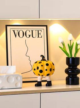 奶油风玄关装饰品摆件客厅电视酒柜茶几桌面艺术家居饰品搬家礼物