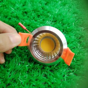 led水晶吸顶灯光源配件COB单双色220V一体化免驱动天化筒射灯