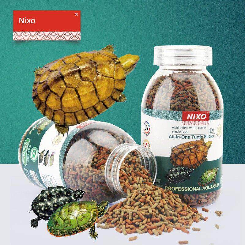 日索龟粮乌龟饲料草龟水龟食物巴西龟通用粮食益生菌扬色补钙龟食