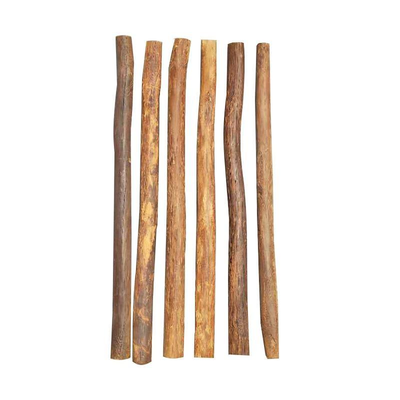 老榆木原木实木打桩河道工地松木桩原木防洪木桩自建房梁木柱