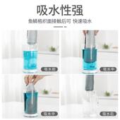 鱼鳞抹布擦玻璃无水印抹布厨房懒人布吸水不掉毛不留痕渍马小