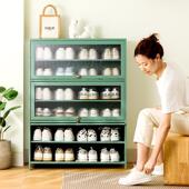 架子简易收纳神器省空间入户经济型宿舍防尘高立式 鞋 柜家用门口鞋