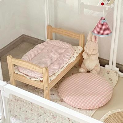 兔子实木床睡觉侏儒兔睡床龙猫豚鼠荷兰猪四季款小窝兔兔宠物木床