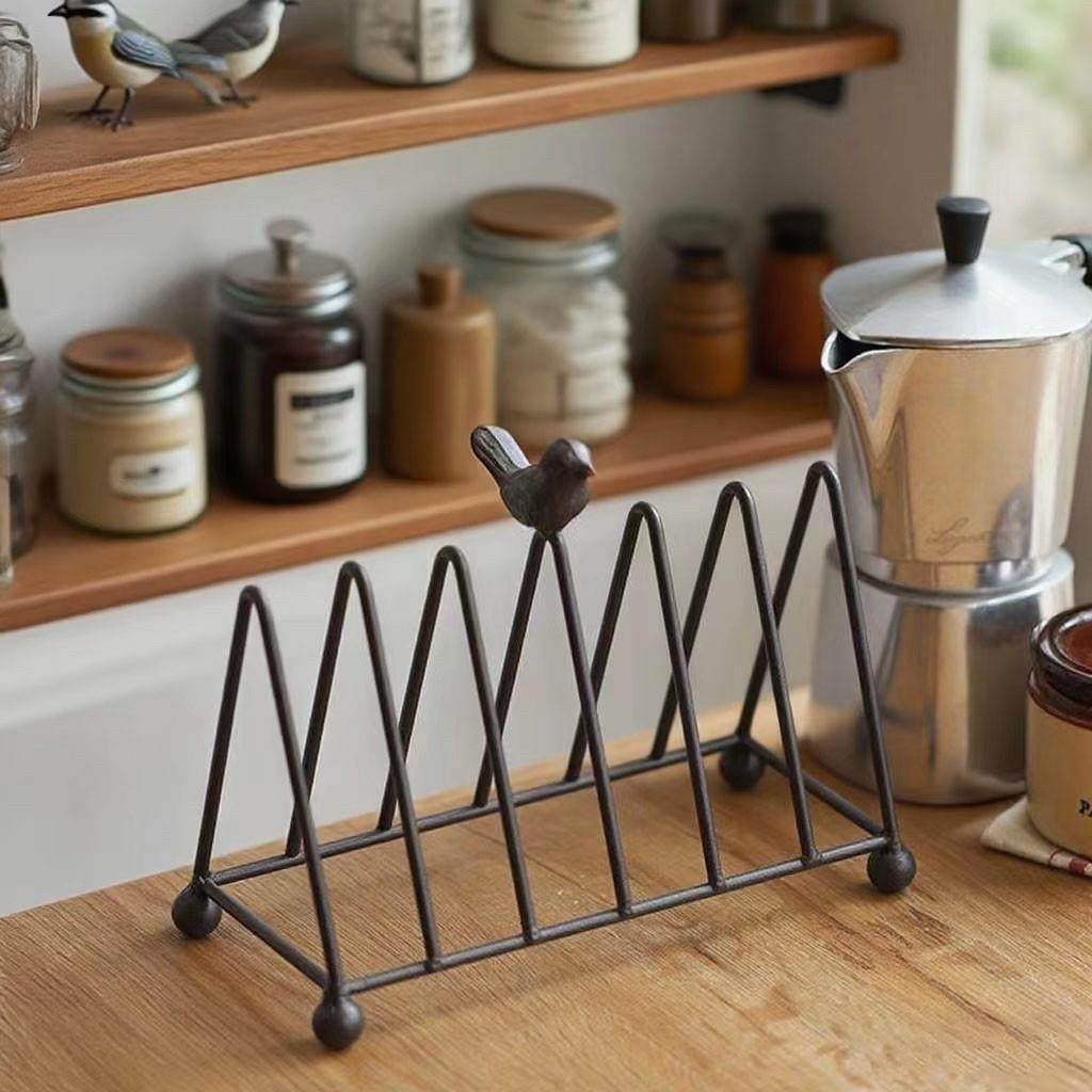 小鸟三角书架杂志架碟架盘架分类整理架复古家居收纳装饰实用摆件,厨房/烹饪用具,厨房置物架/置物柜/角架,淘宝优惠券,粉丝福利购,淘宝优惠卷