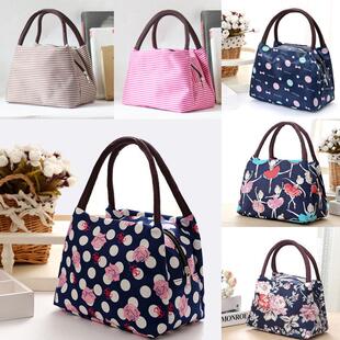 防水拉炼帆布便携式饭盒袋饭袋与大米牛津布方形妈咪袋