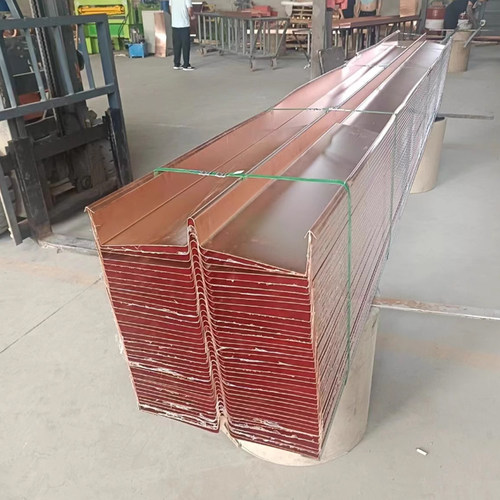 紫铜止水铜片弧形止水铜板紫铜止水片铜板止水紫铜片