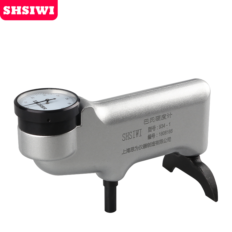 巴氏硬度a计934-1型铝合金硬度测试仪纯铝玻璃钢HBA-1压痕式硬度
