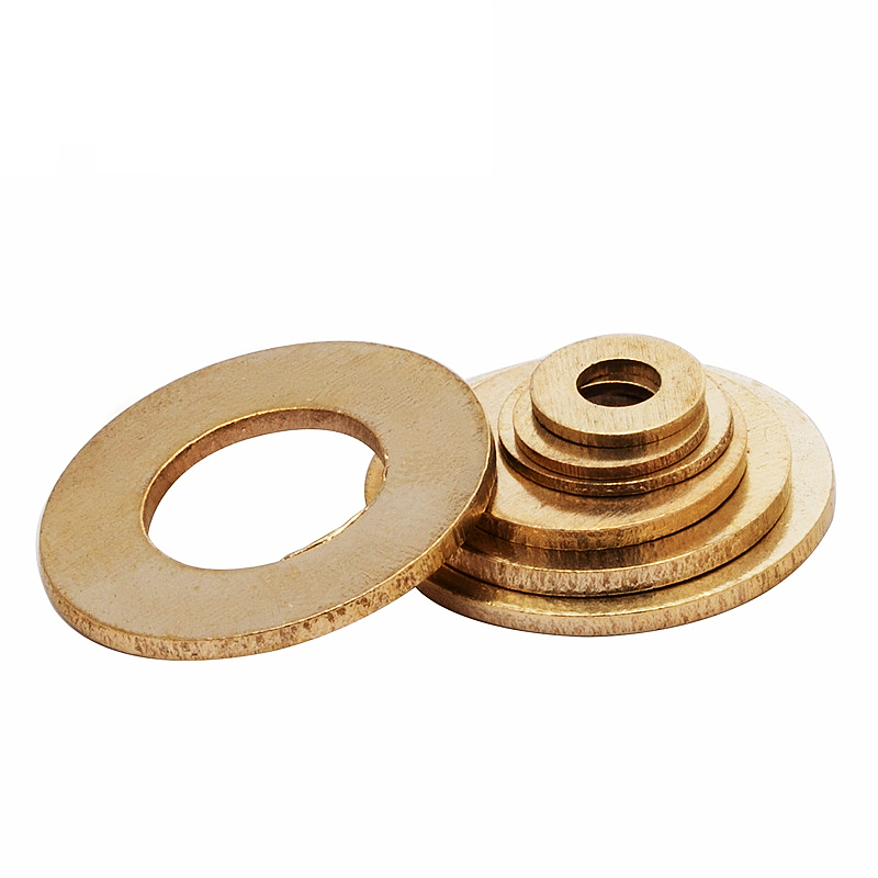 铜平垫 铜垫圈 铜介子 华司 GB97 M2-3-4-5-6-8-10-12-16M20M24