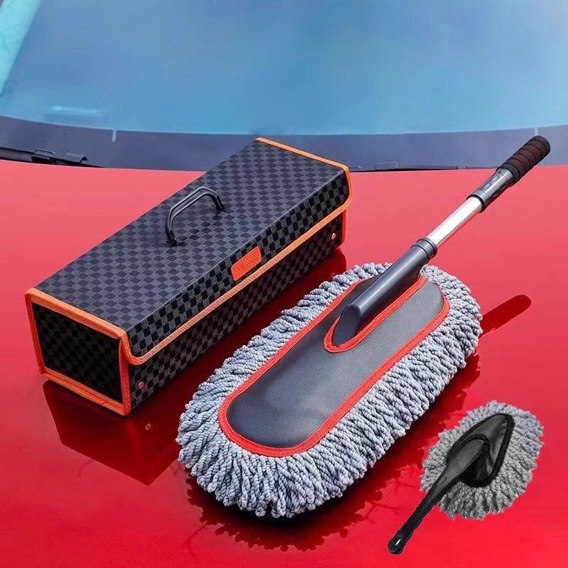 汽车除尘掸子擦车拖把神器扫灰蜡刷扫车灰尘蜡拖刷子用品工具套装,办公设备/耗材/相关服务,办公线材,淘宝优惠券,粉丝福利购,淘宝优惠卷