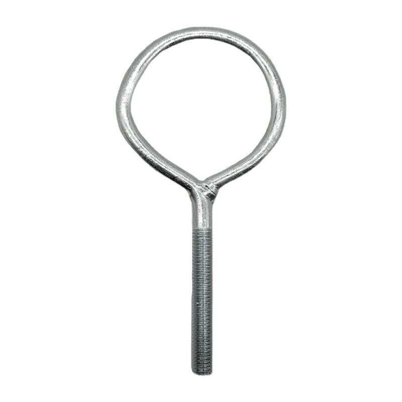 镀锌羊眼吊环螺丝M10套环螺栓卡管子挂钩大圆圈M1L0*55 60 65到80