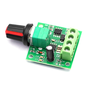 PWM直流电机调速器1.8V 12V2A调速开关1803BK控制马达