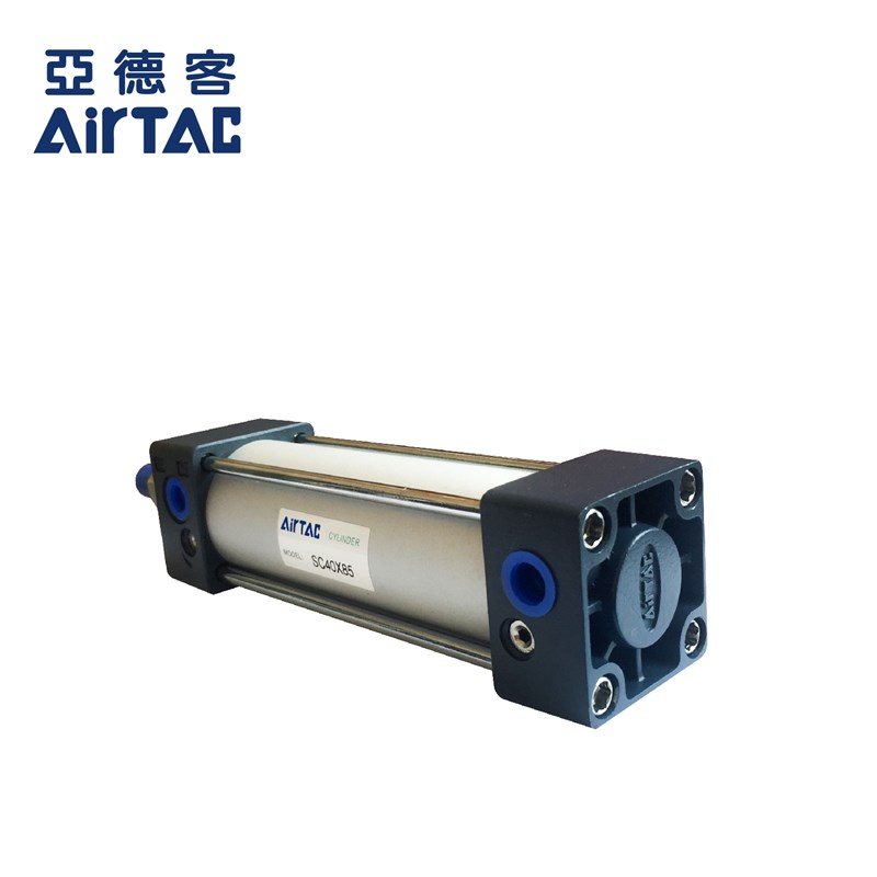 亚德客正品标准气缸SC32X25S/SC40X50SX75X100X125X150X200X225-S