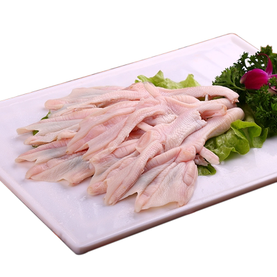 锦拾瑶脱骨无骨鸭掌去骨鸭掌火锅食材冒菜生鲜冷冻批发商用10kg