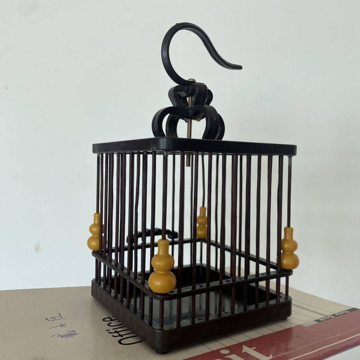 2024爆款螽斯笼子金色葫芦方形螽斯笼鸣虫爬虫螽斯笼子厂家直销