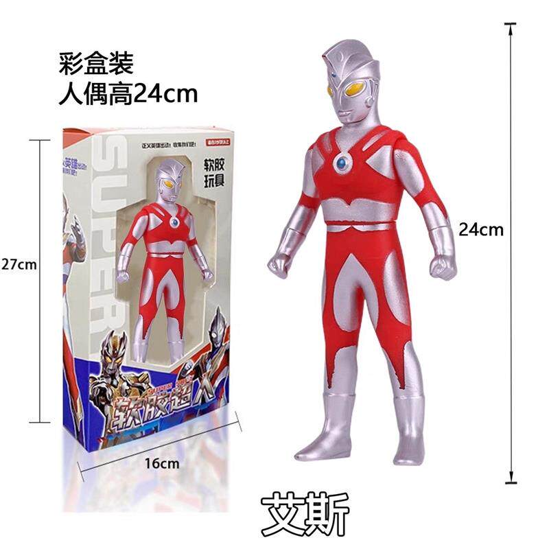 13 23 30 CM 에이스 부드러운 플라스틱 새 장난감 인형 모델 선물 상자 선물 상자