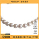 中古95新日本进口商品海水珍珠串珠项链海水珍珠K14白金40cm项链