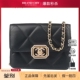 9新CHANEL香奈儿钻扣链条迷你口盖黑色小牛皮斜挎二手奢侈品包包