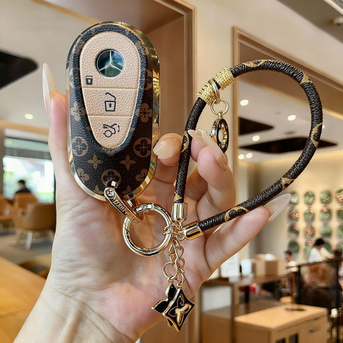 奔驰钥匙套新款C260L车E300L适用GLC扣C级S级S400壳GLE350女A200L