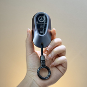 适用奔驰e300l钥匙套c260l车glc新款 glb220扣gle350男 s400l壳gla