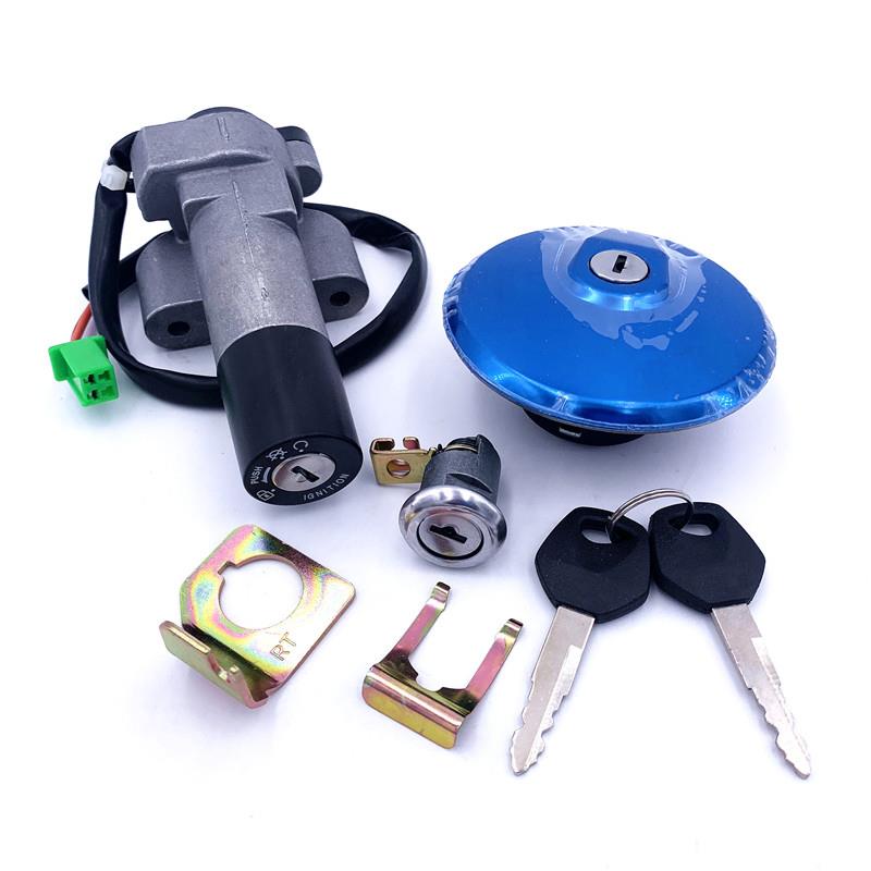 适用骏驰GT125套锁 QS125-5A/5B/5C/5E/5F/5H/5G电门锁电源全车锁