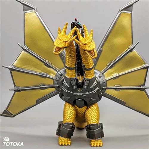 哥斯拉手办基多拉模型 Godzilla怪兽恐龙可动人偶玩具 NECA