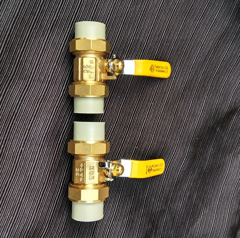 正达泉球阀 PPR铜双活接球阀 快接球阀 正达全20 25 32 40 50 63