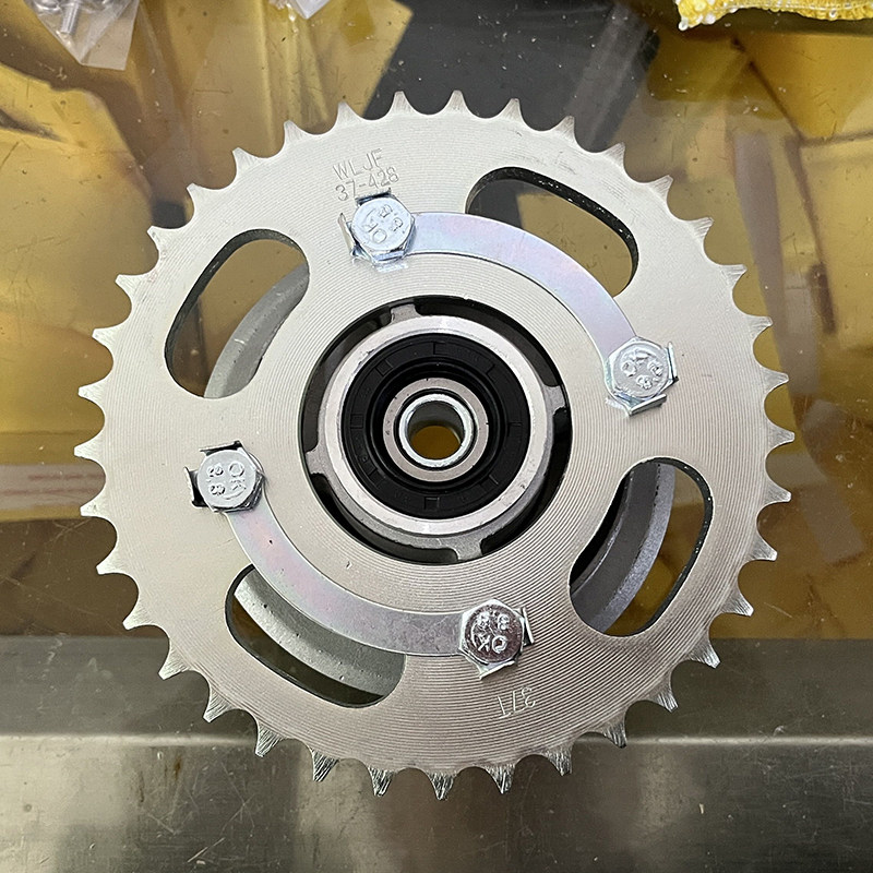 银钢YG150-23A/YG200-3怪兽摩托车原厂配件小飞大飞链条套链总成