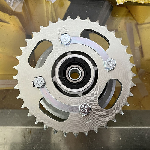 银钢YG150-23A/YG200-3怪兽摩托车原厂配件小飞大飞链条套链总成