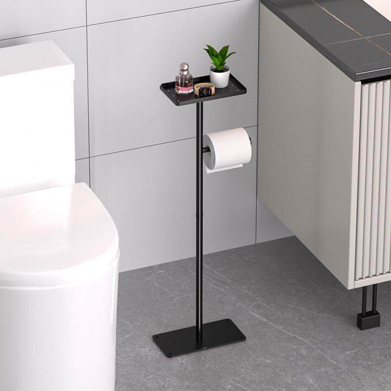 可移动落地清洁架厕纸架湿巾盒简易式备用纸巾架厕纸架卷纸