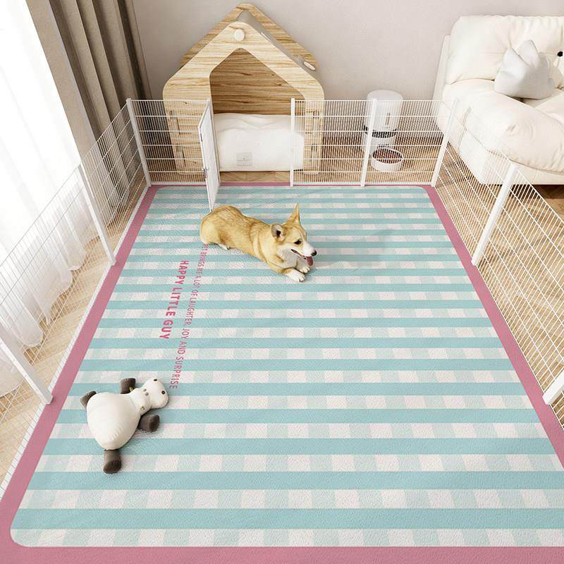 2024新款四季宠物地垫防水PVC猫砂盆垫子防猫毛不沾毛地毯免打理,居家布艺,地毯,淘宝优惠券,粉丝福利购,淘宝优惠卷