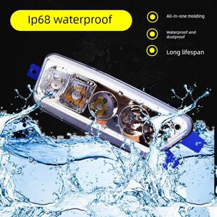 实力多适用解放JH6前雾灯总成改装超亮led原厂配件电子防雾大灯