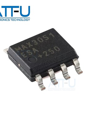 MAX3051ESA+T SOP-8 3.3V 1Mbps 低电流 CAN收发器芯片 全新原装