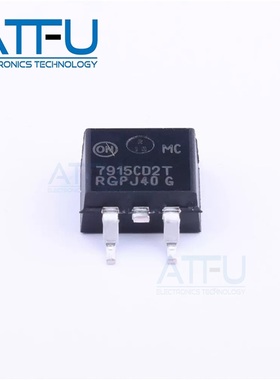 MC7915CD2TR4G 7915CD2T TO-263 15V 1A负极线性稳压器 全新原装