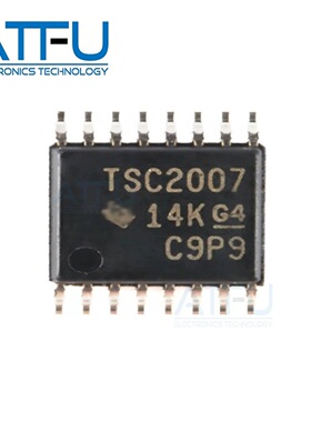TSC2007IPWR 丝印TSC2007 TSSOP-16 4线微触摸屏控制器 全新原装