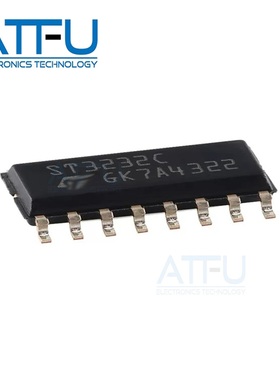 ST3232CDR 贴片SOP-16 低功耗 RS-232驱动器接收器芯片 全新原装