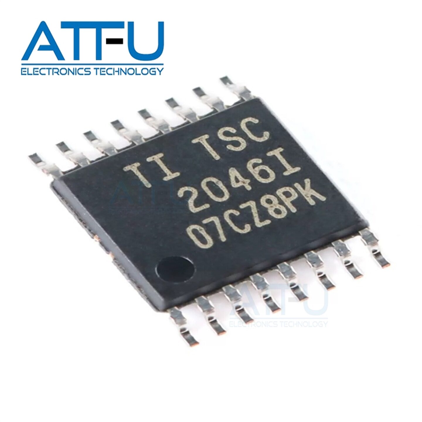 TSC2046IPWR 贴片TSSOP-16 4线微触摸屏控制器IC芯片 全新原装
