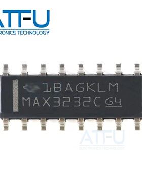 MAX3232CDR SOIC-16 RS-232 线路驱动器/接收器IC芯片 全新原装