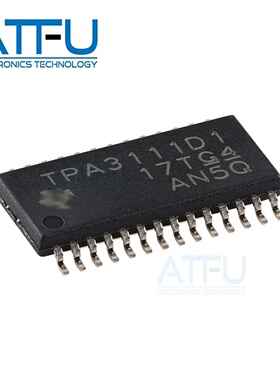 TPA3111D1PWPR HTSSOP-28 单声道D类音频放大器芯片 全新原装