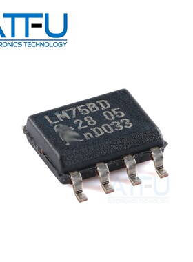 LM75BD 贴片SOIC-8 数字温度传感器和热看门狗芯片 全新原装