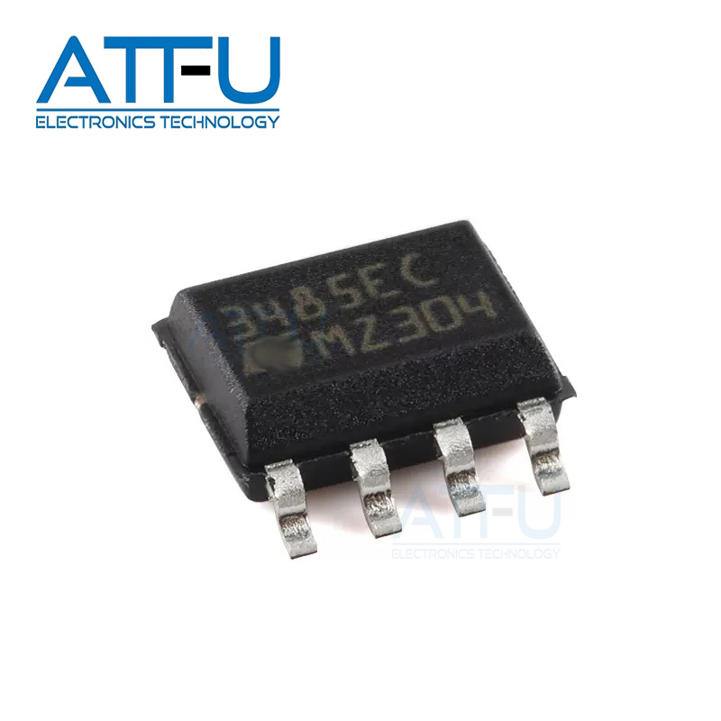 ST3485ECDR SOP8 3.3V供电电压RS-485/RS-422收发器芯片 全新原装