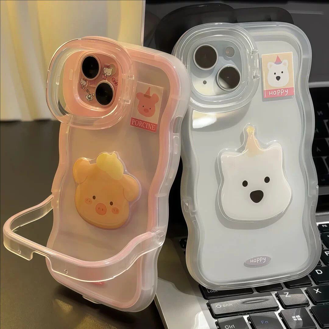 立体小猪小狗适用苹果17P