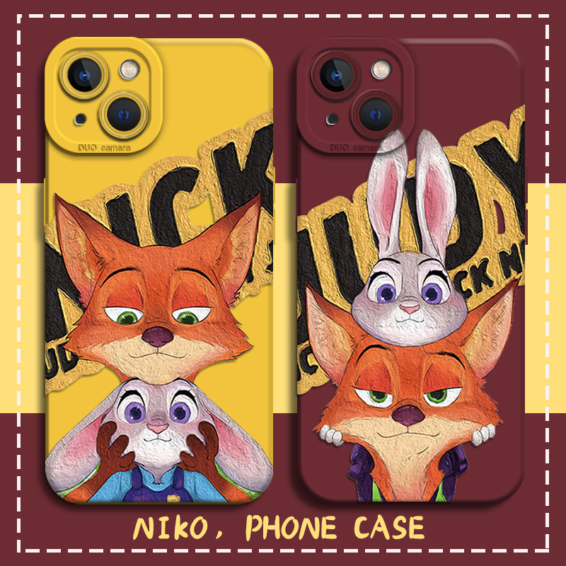 尼克朱迪手机壳适用苹果1